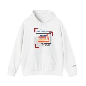 Men's 'Bibliomaniac Bliss' Hooded Sweatshirt